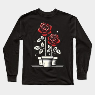 Roses - Flowers Long Sleeve T-Shirt